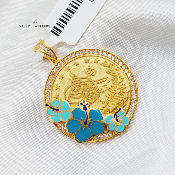 21K Gold Rashadi Enamel&