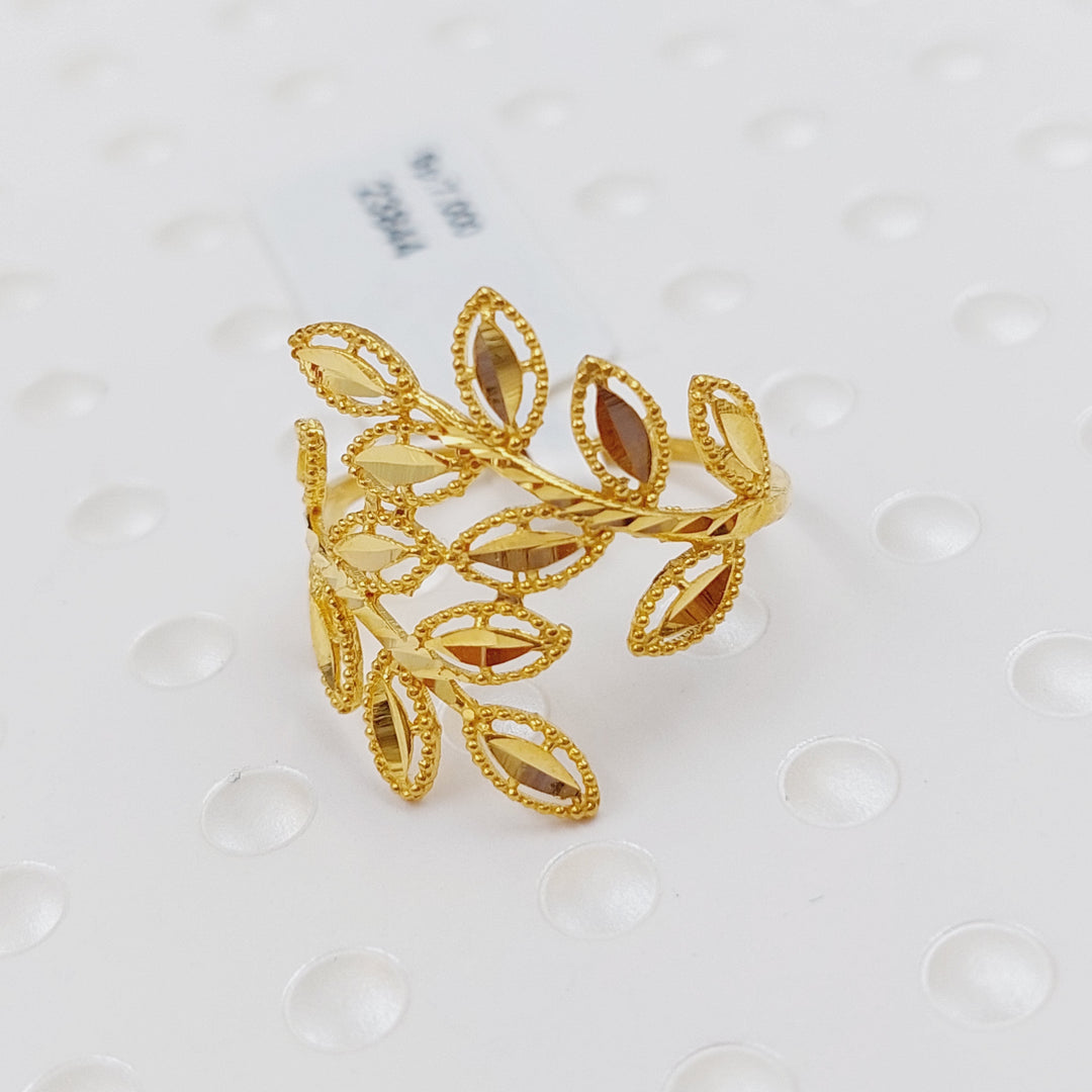 21K Gold Spike Ring by Saeed Jewelry - Image 1