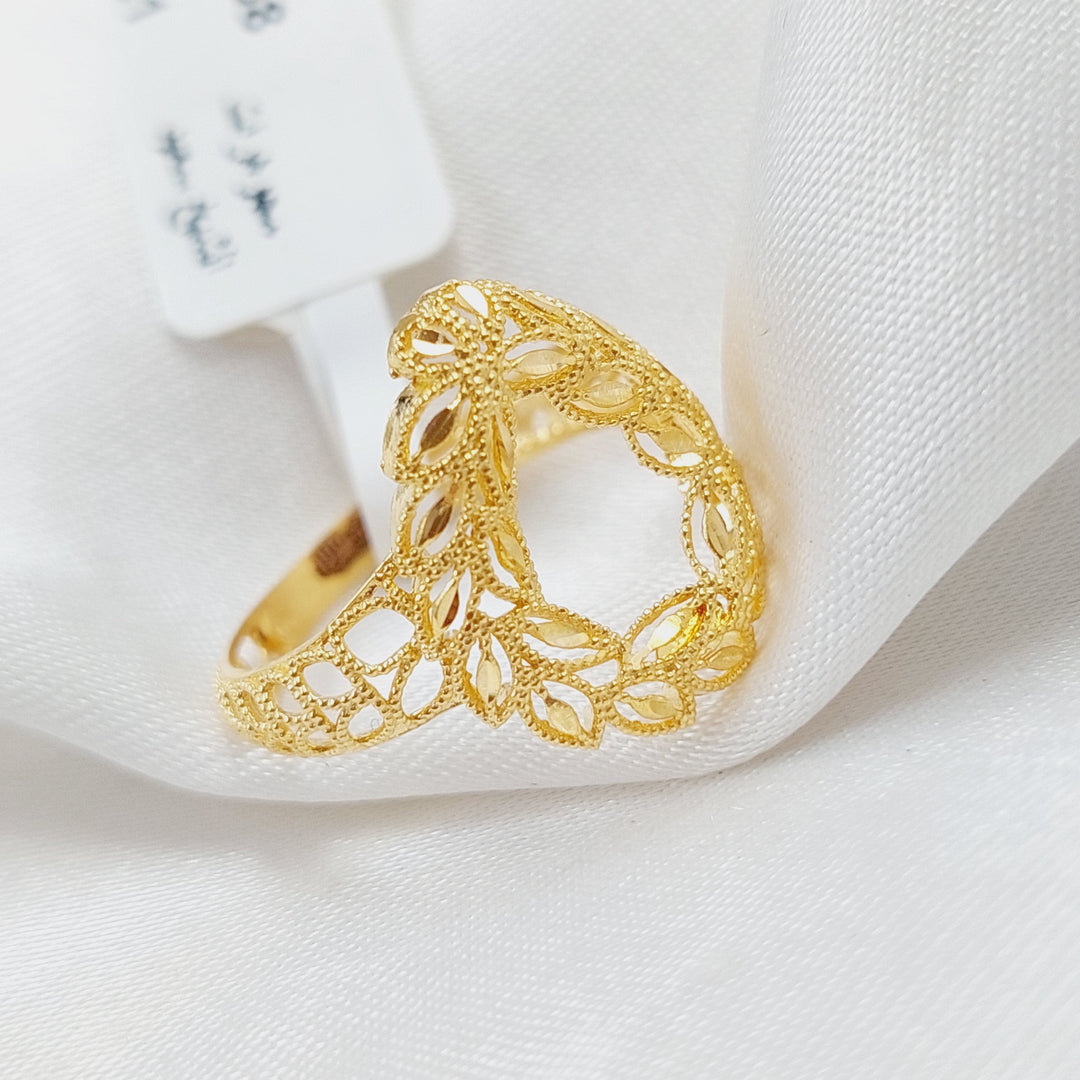 21K Gold Spike Ring by Saeed Jewelry - Image 15