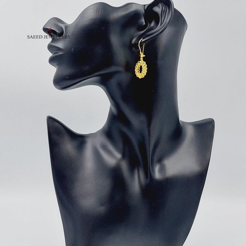 21K Spike Ring Made of 21K Yellow Gold by Saeed Jewelry-25158