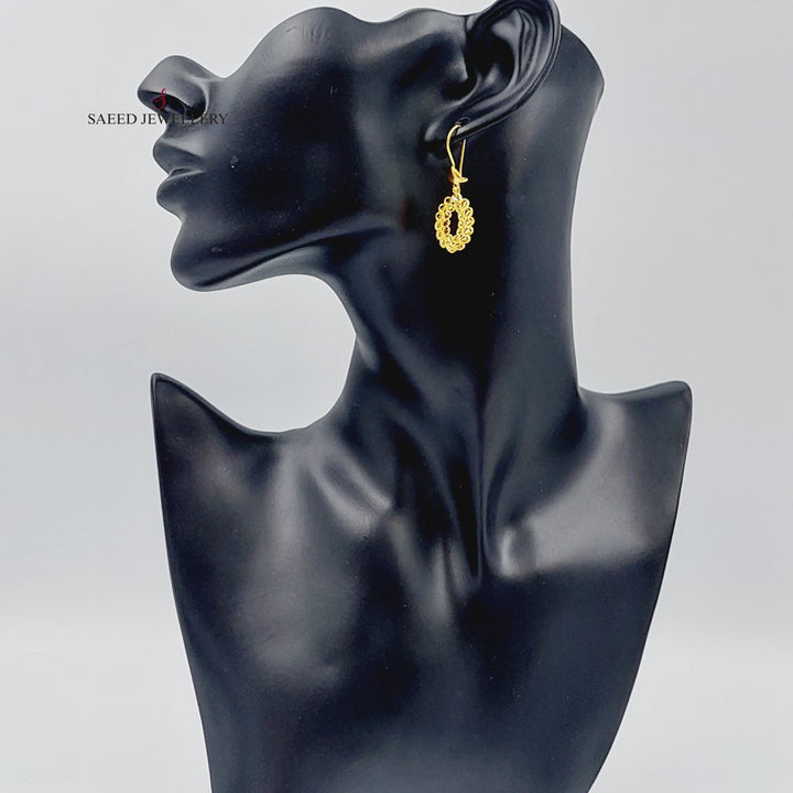 21K Spike Ring Made of 21K Yellow Gold by Saeed Jewelry-25158