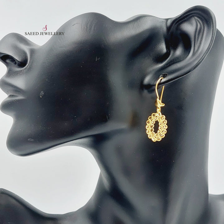 21K Spike Ring Made of 21K Yellow Gold by Saeed Jewelry-25158