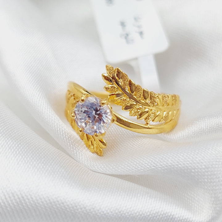 21K Twins Engagement Ring
<h1></h1> Made of 21K Yellow Gold by Saeed Jewelry-26540