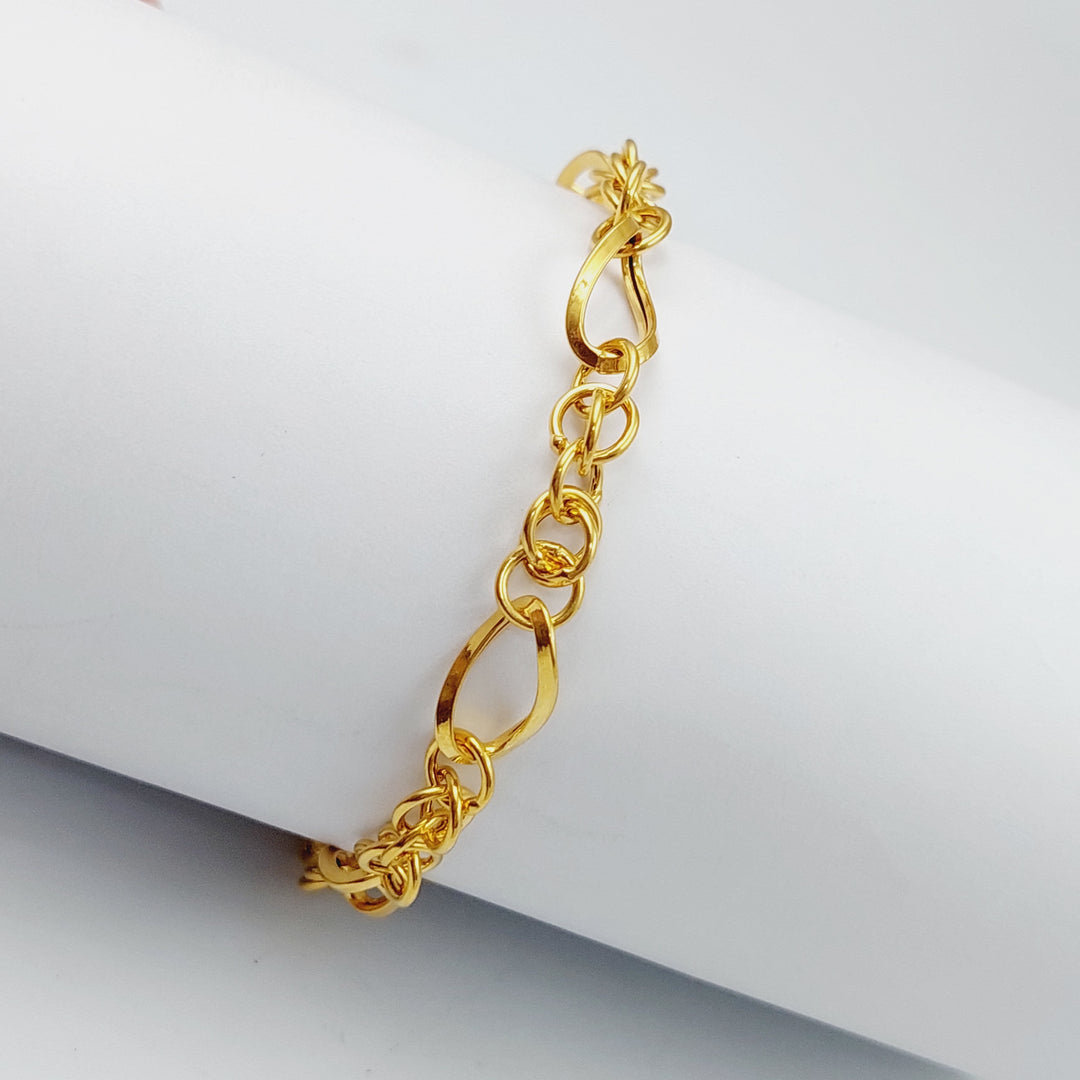 21K Two Pieces Set Made of 21K Yellow Gold by Saeed Jewelry-25507