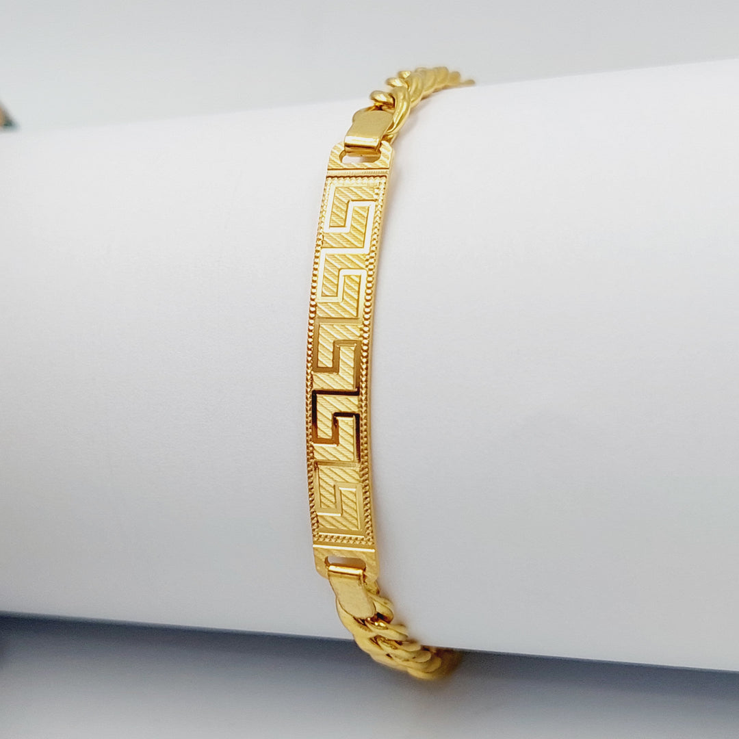 21K Virna Bracelet Made of 21K Yellow Gold by Saeed Jewelry-26419