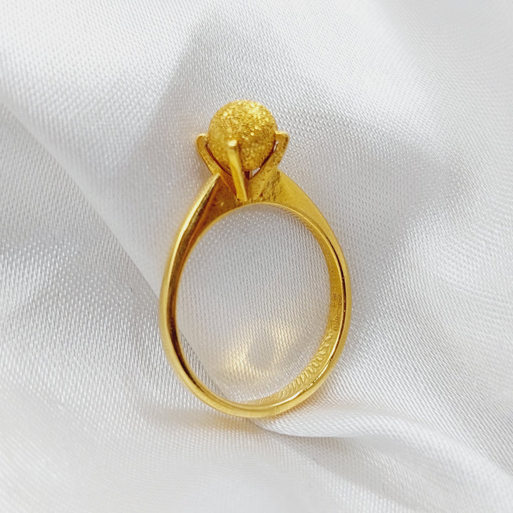 21K Gold Wedding Ring by Saeed Jewelry - Image 7
