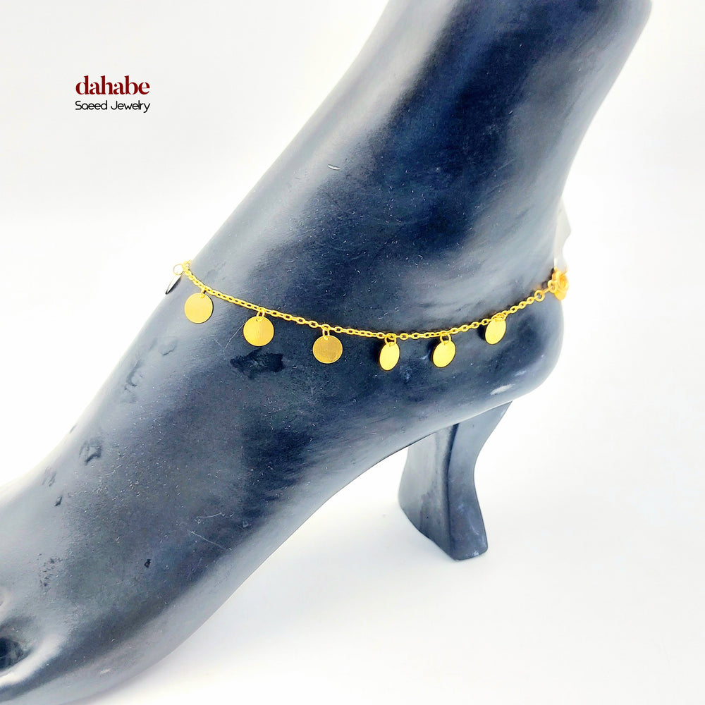 21K خلخال دنانديش اكسترا-مجوهرات الشيخ سعيد-Saeed Jewelry 