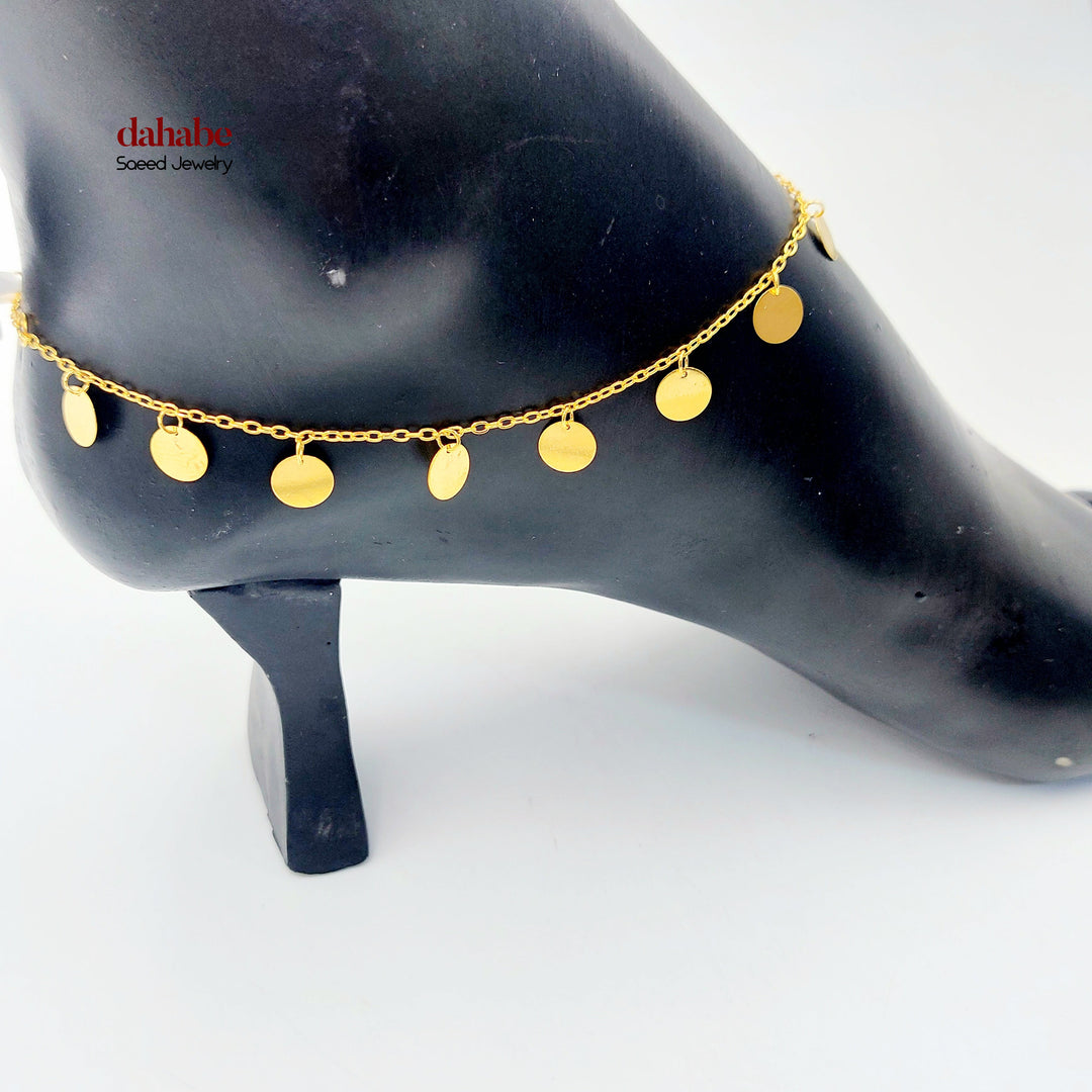 21K خلخال دنانديش اكسترا-مجوهرات الشيخ سعيد-Saeed Jewelry 