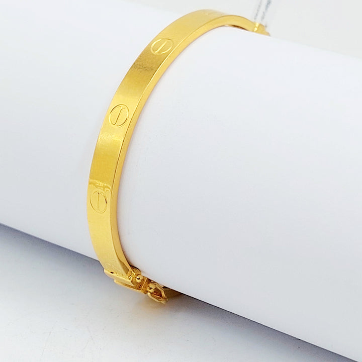 21K اسوارة فيجارو-مجوهرات الشيخ سعيد-Saeed Jewelry 