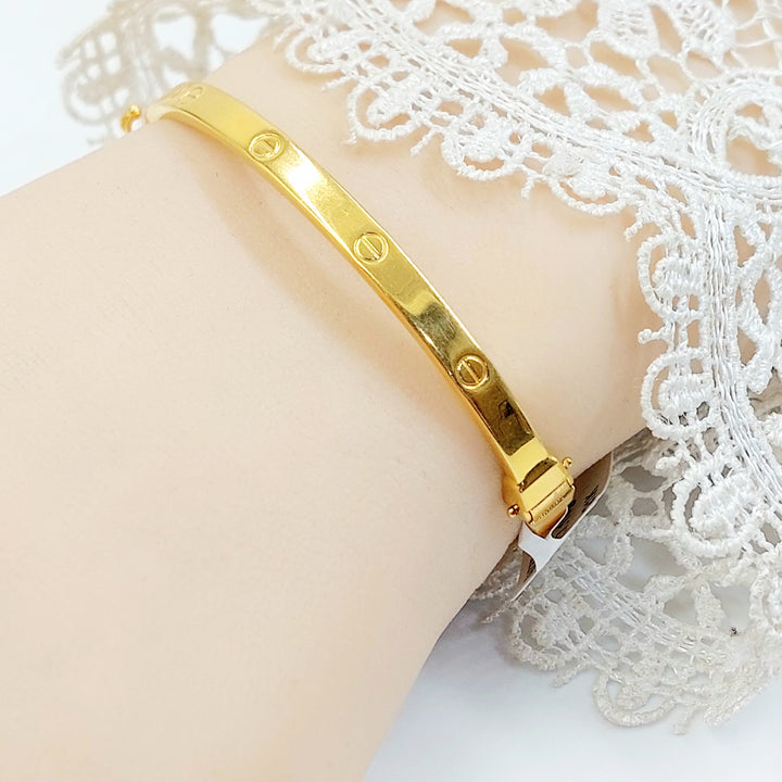 21K اسوارة فيجارو-مجوهرات الشيخ سعيد-Saeed Jewelry 