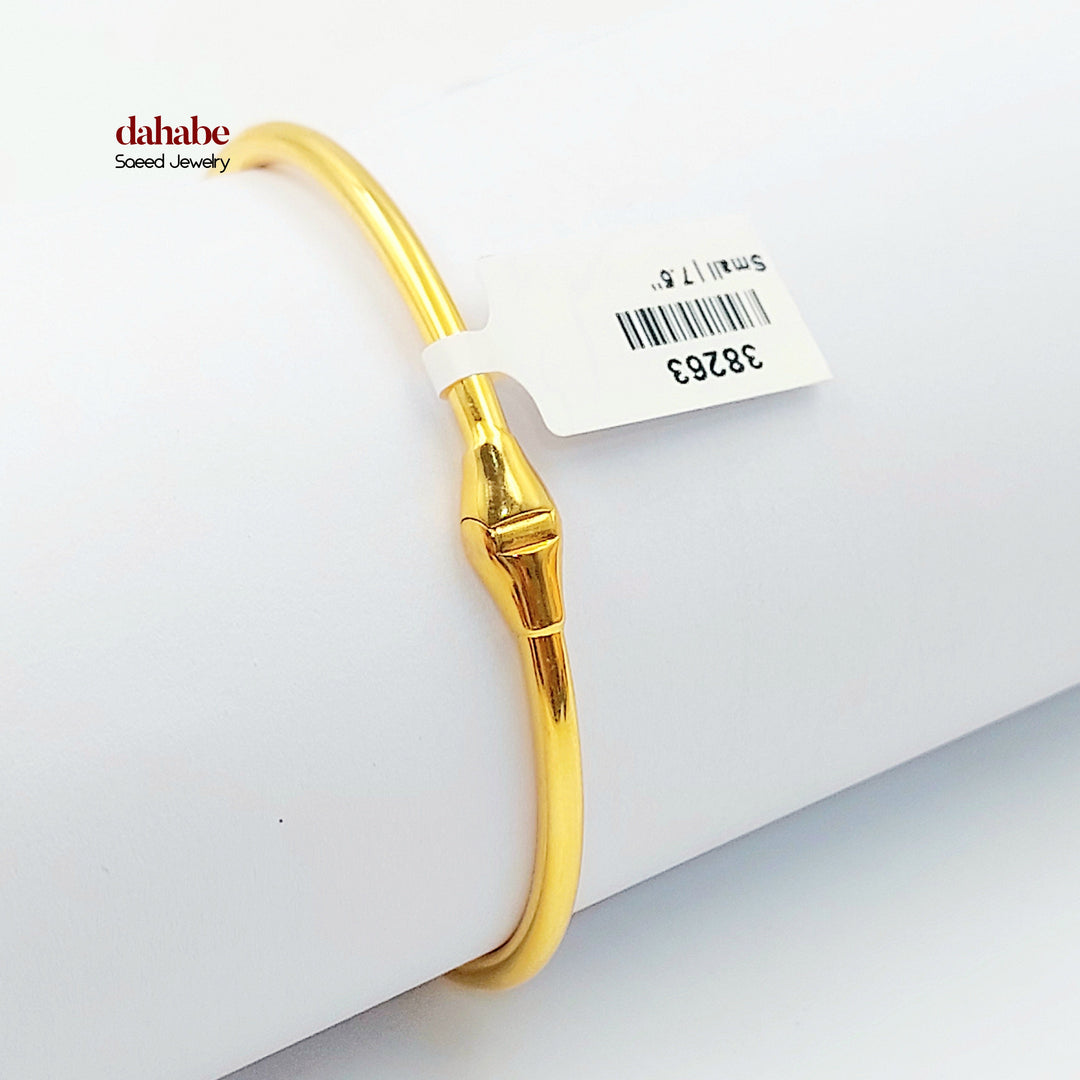 21K اسوارة مسمار-مجوهرات الشيخ سعيد-Saeed Jewelry 