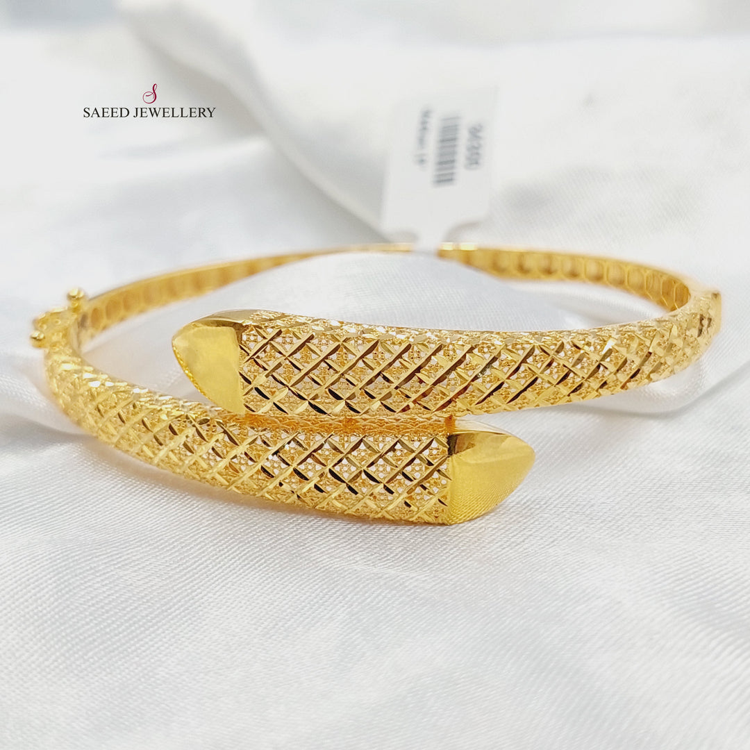 21K اسوارة بحريني-مجوهرات الشيخ سعيد-Saeed Jewelry 