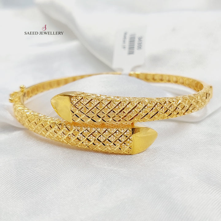 21K اسوارة بحريني-مجوهرات الشيخ سعيد-Saeed Jewelry 