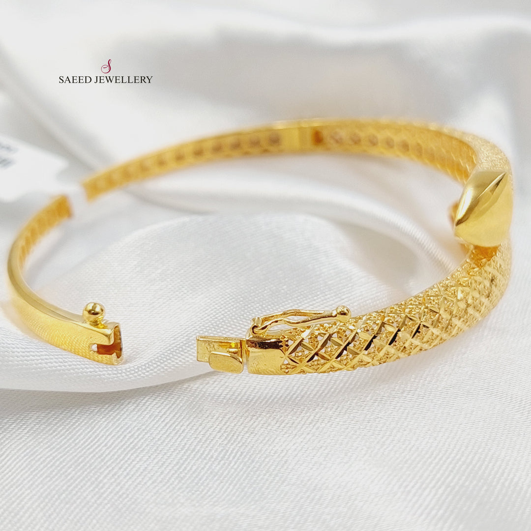 21K اسوارة بحريني-مجوهرات الشيخ سعيد-Saeed Jewelry 