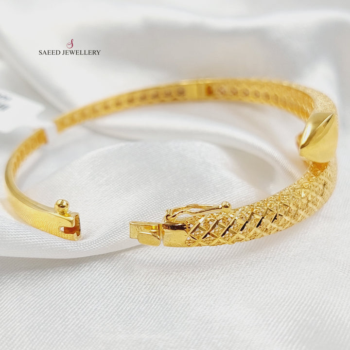 21K اسوارة بحريني-مجوهرات الشيخ سعيد-Saeed Jewelry 