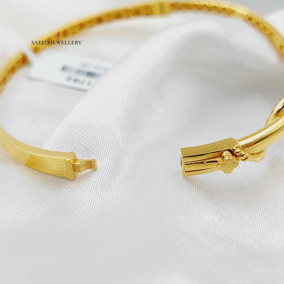 21K اسوارة تركي اكسترا-مجوهرات الشيخ سعيد-Saeed Jewelry 