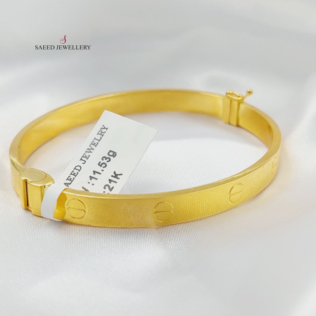21K اسوارة فيجارو-مجوهرات الشيخ سعيد-Saeed Jewelry 