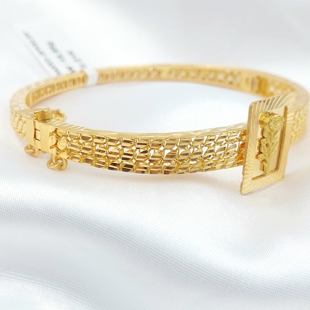 21K اسوارة اونصه اكسترا-مجوهرات الشيخ سعيد-Saeed Jewelry 