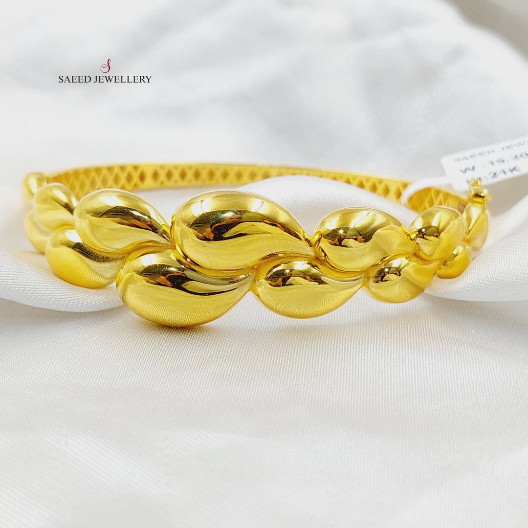 21K اسوارة تركي اكسترا-مجوهرات الشيخ سعيد-Saeed Jewelry 