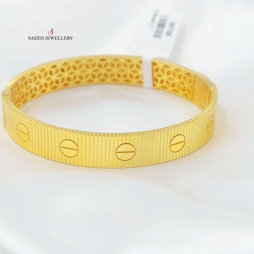 21K اسوارة فيجارو-مجوهرات الشيخ سعيد-Saeed Jewelry 