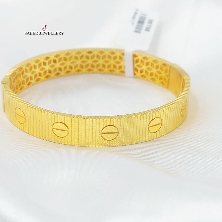 21K اسوارة فيجارو-مجوهرات الشيخ سعيد-Saeed Jewelry 