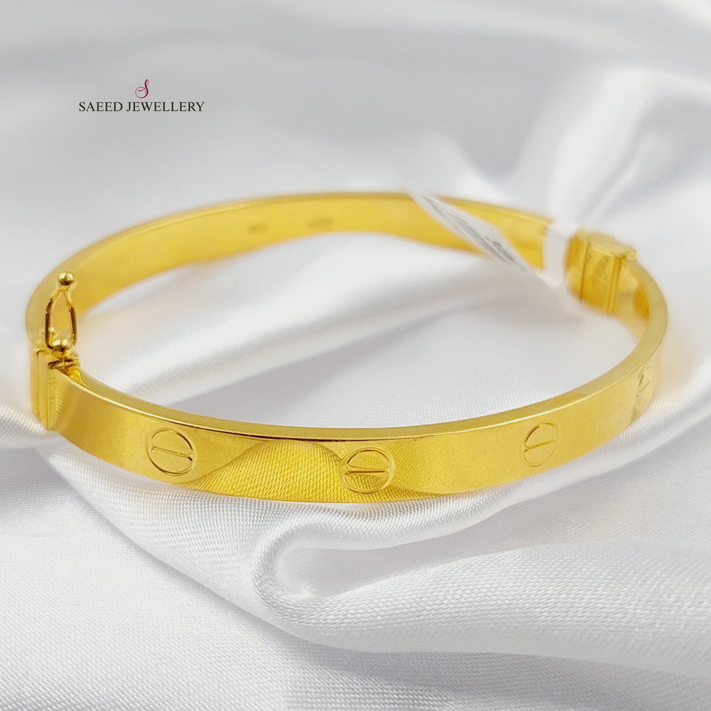 21K اسوارة فيجارو-مجوهرات الشيخ سعيد-Saeed Jewelry 