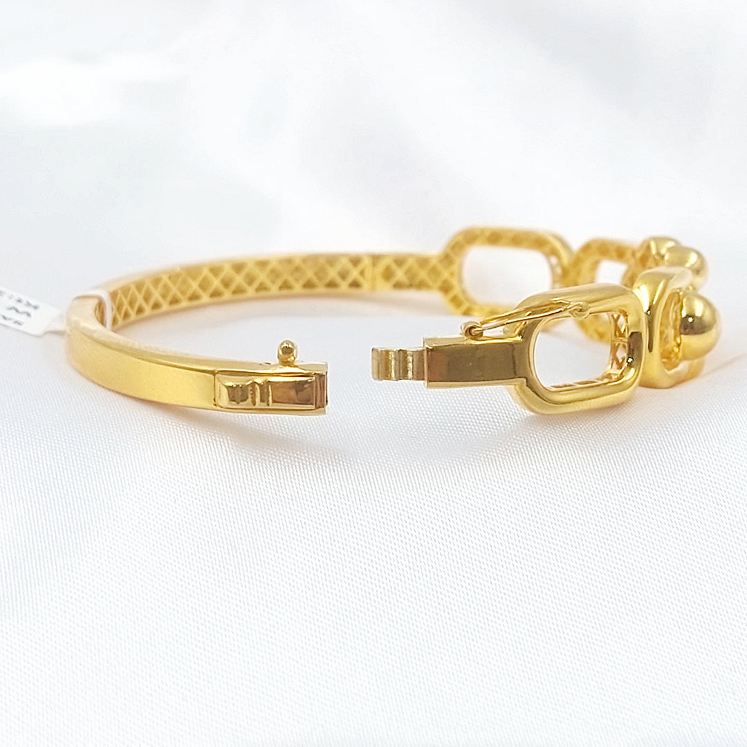 21K اسوارة اكسترا مرصع-مجوهرات الشيخ سعيد-Saeed Jewelry 