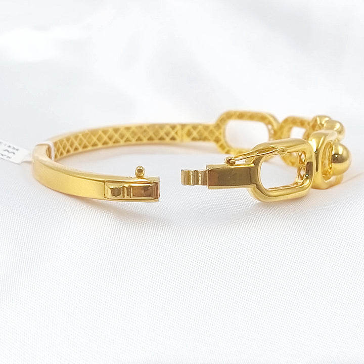 21K اسوارة اكسترا مرصع-مجوهرات الشيخ سعيد-Saeed Jewelry 