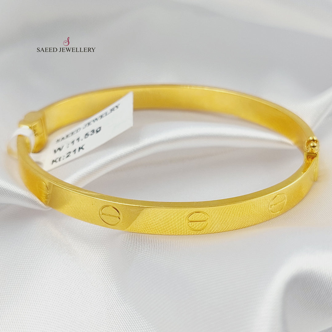 21K اسوارة فيجارو-مجوهرات الشيخ سعيد-Saeed Jewelry 