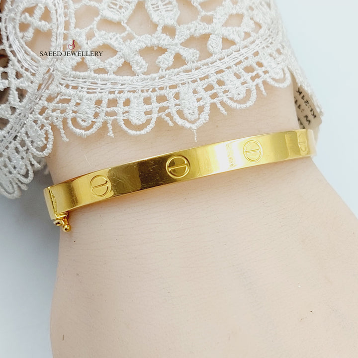 21K اسوارة فيجارو-مجوهرات الشيخ سعيد-Saeed Jewelry 