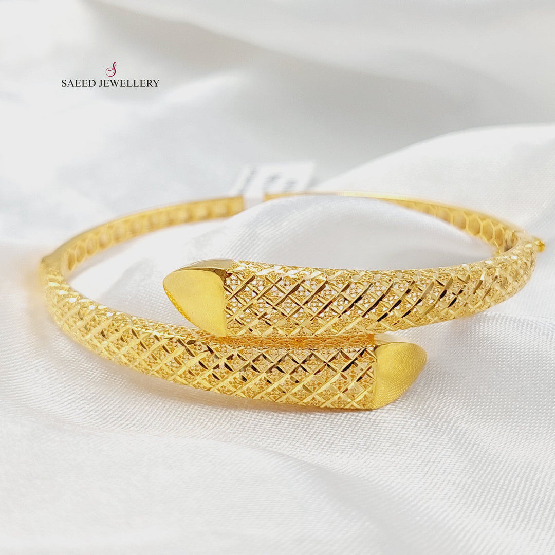 21K اسوارة بحريني-مجوهرات الشيخ سعيد-Saeed Jewelry 