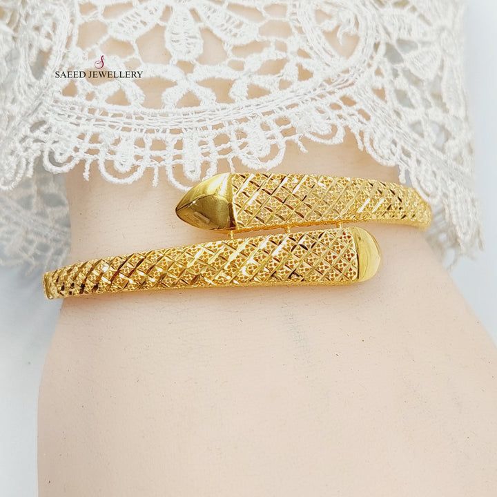 21K اسوارة بحريني-مجوهرات الشيخ سعيد-Saeed Jewelry 