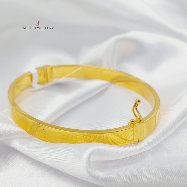 21K اسوارة فيجارو-مجوهرات الشيخ سعيد-Saeed Jewelry 
