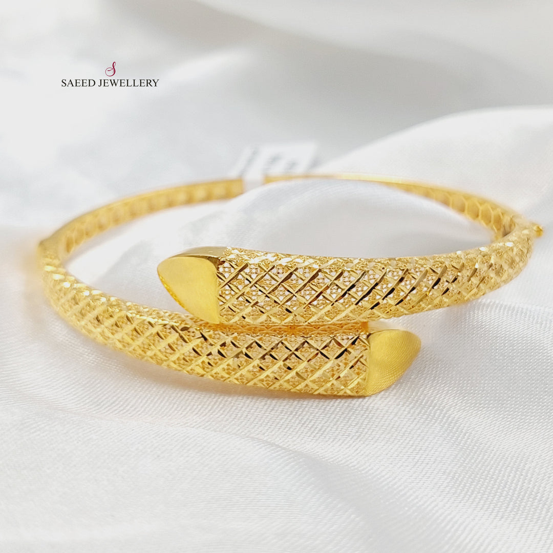 21K اسوارة بحريني-مجوهرات الشيخ سعيد-Saeed Jewelry 