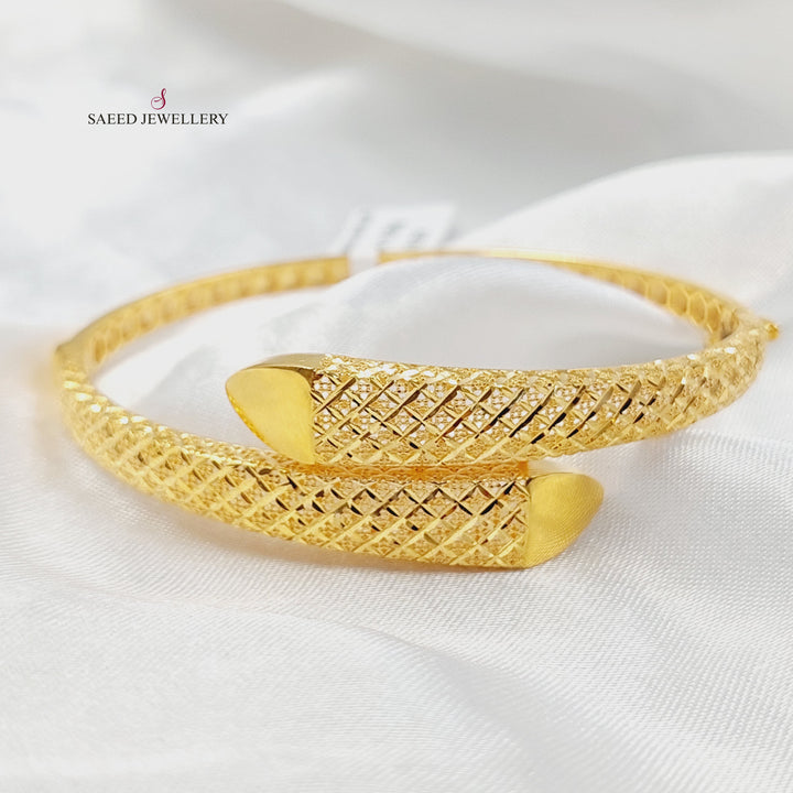 21K اسوارة بحريني-مجوهرات الشيخ سعيد-Saeed Jewelry 