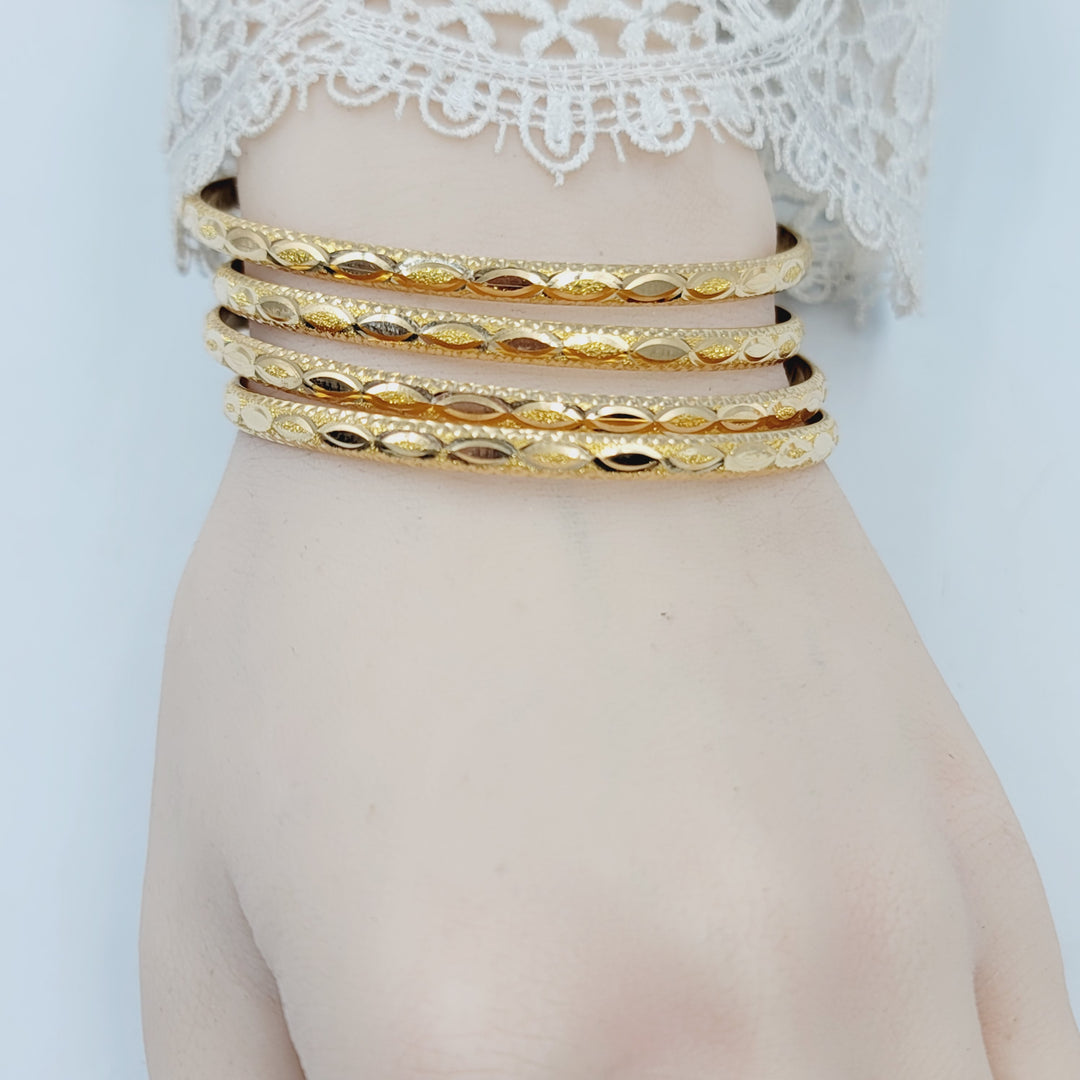 21K سحبة سنبلة سي ان سي-مجوهرات الشيخ سعيد-Saeed Jewelry 