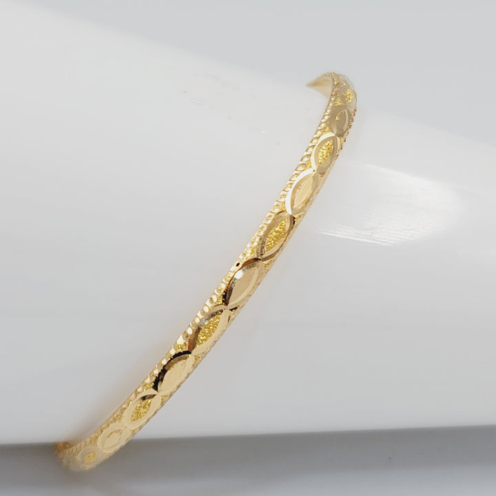 21K سحبة سنبلة سي ان سي-مجوهرات الشيخ سعيد-Saeed Jewelry 