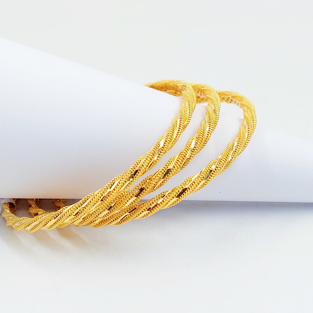 21K سحبة جدل اكسترا-مجوهرات الشيخ سعيد-Saeed Jewelry 