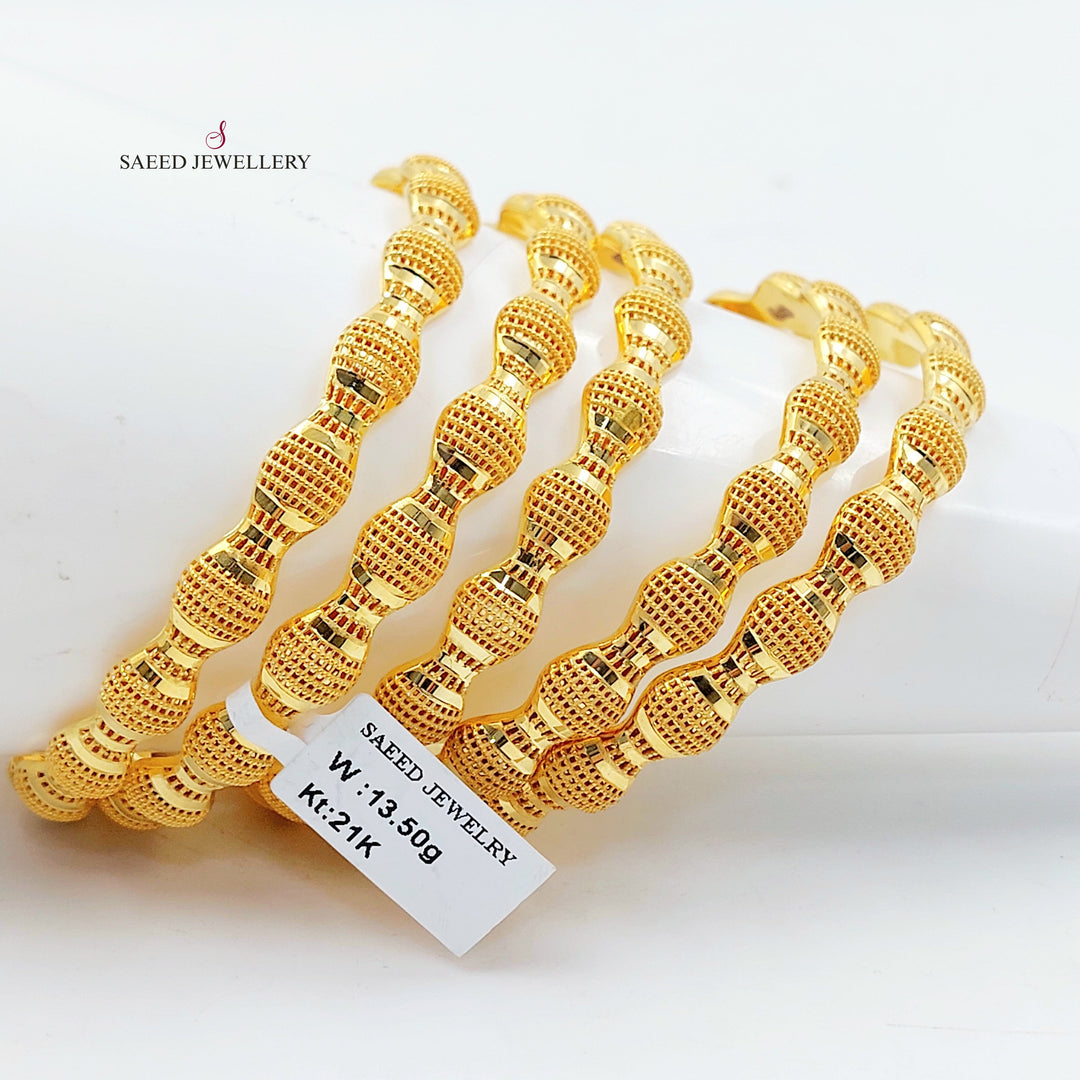 21K سحبة بحريني اكسترا-مجوهرات الشيخ سعيد-Saeed Jewelry 