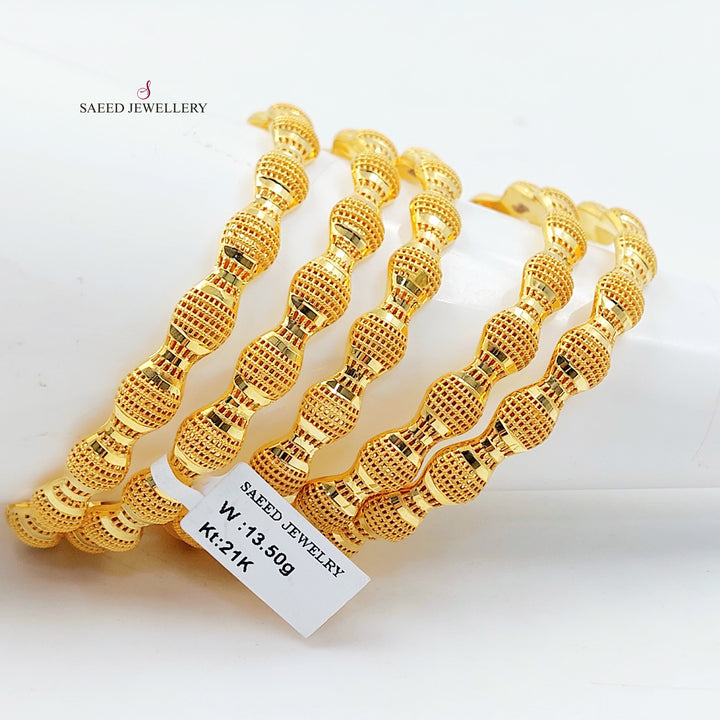 21K سحبة بحريني اكسترا-مجوهرات الشيخ سعيد-Saeed Jewelry 