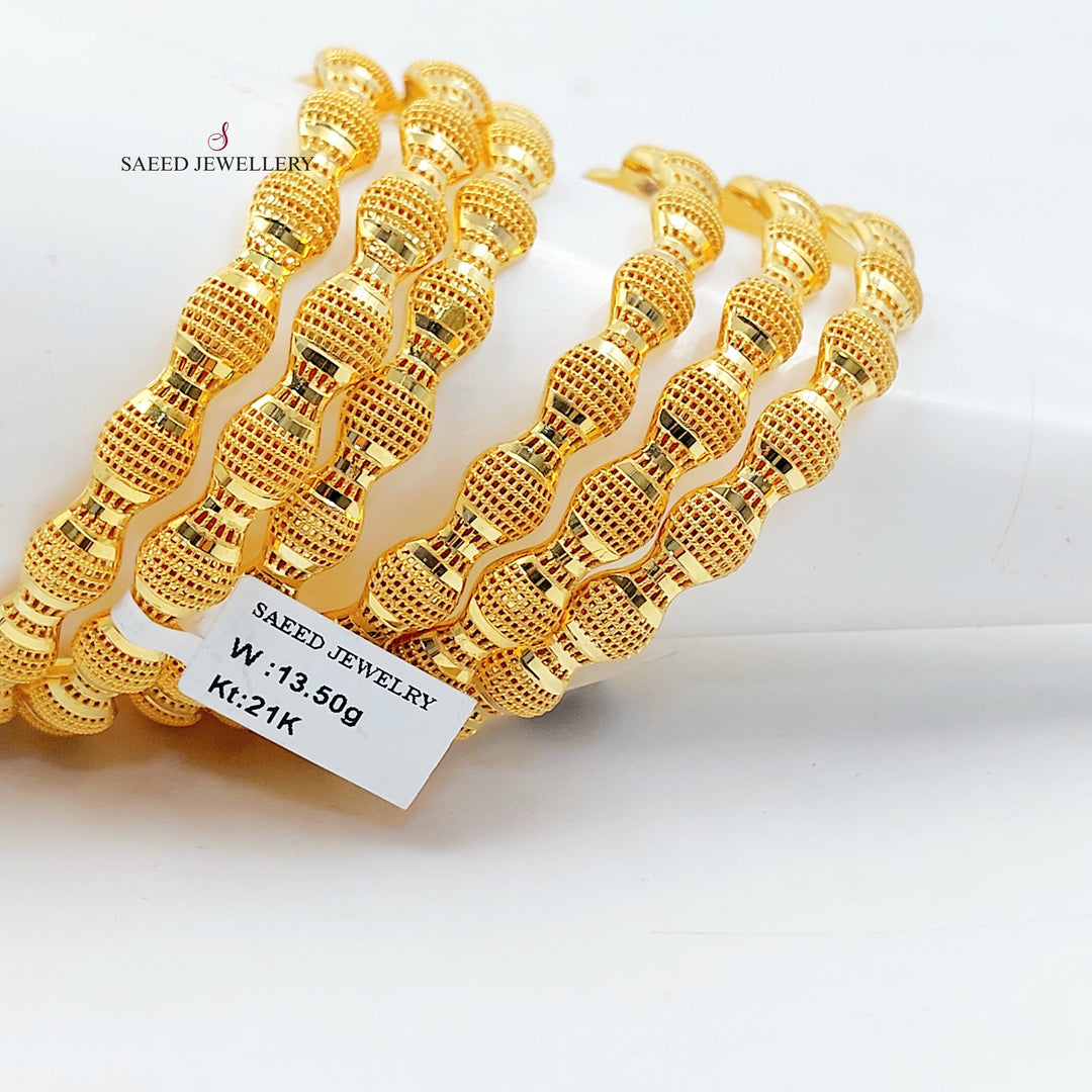 21K سحبة بحريني اكسترا-مجوهرات الشيخ سعيد-Saeed Jewelry 