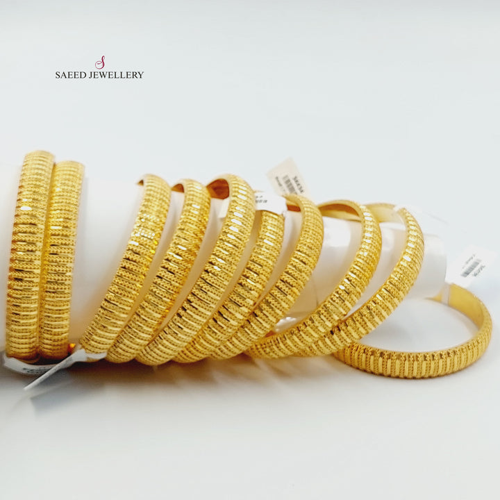 21K سحبة نقش اكسترا-مجوهرات الشيخ سعيد-Saeed Jewelry 