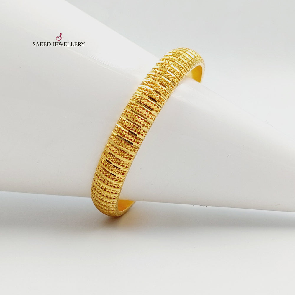 21K سحبة نقش اكسترا-مجوهرات الشيخ سعيد-Saeed Jewelry 