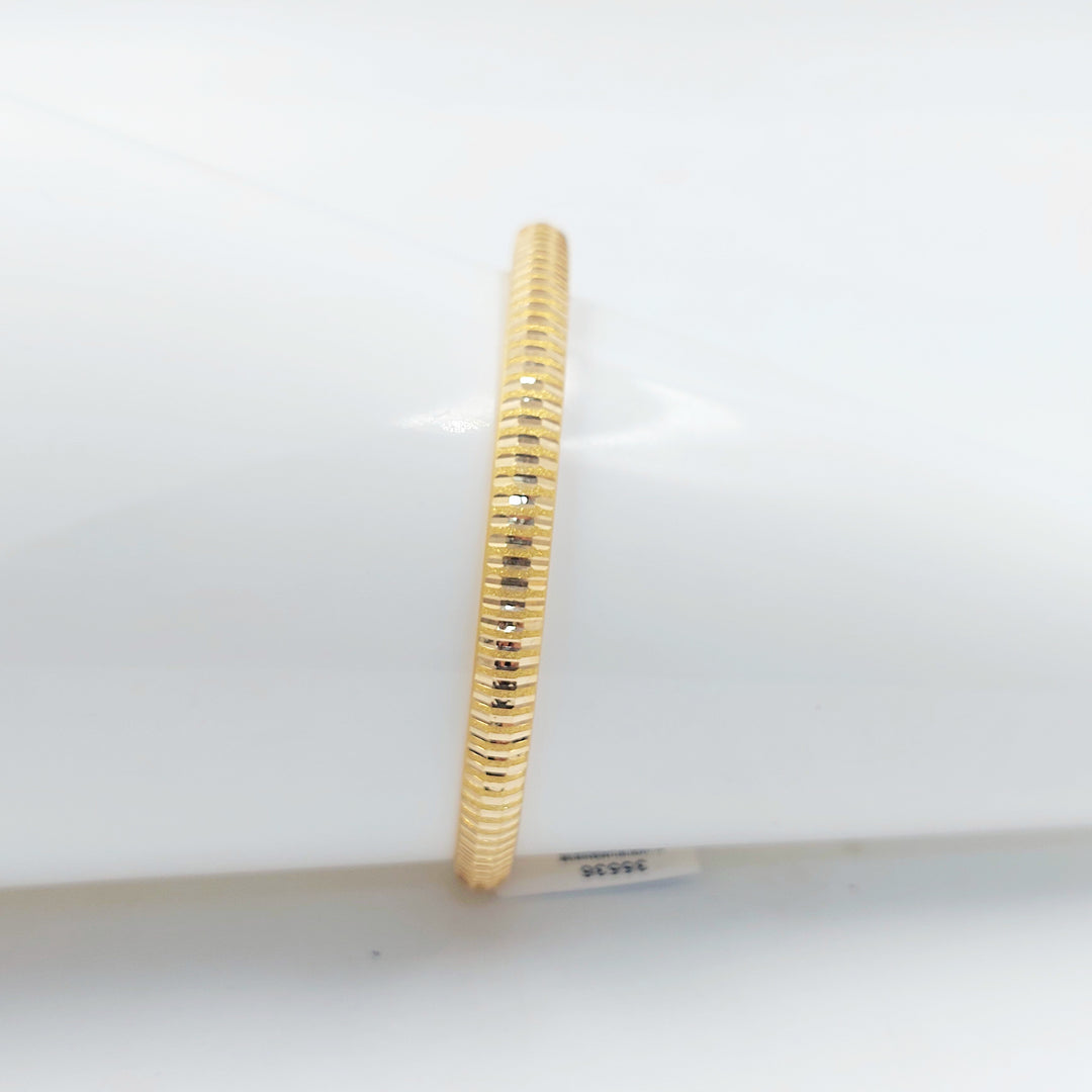 21K سحبة نقش-مجوهرات الشيخ سعيد-Saeed Jewelry 