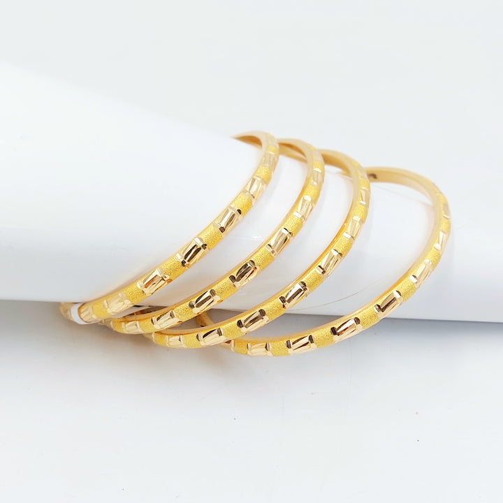 21K سحبة نقش-مجوهرات الشيخ سعيد-Saeed Jewelry 