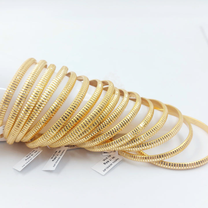 21K سحبة نقش-مجوهرات الشيخ سعيد-Saeed Jewelry 