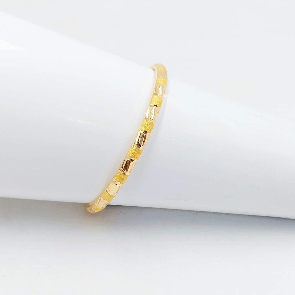 21K سحبة نقش-مجوهرات الشيخ سعيد-Saeed Jewelry 