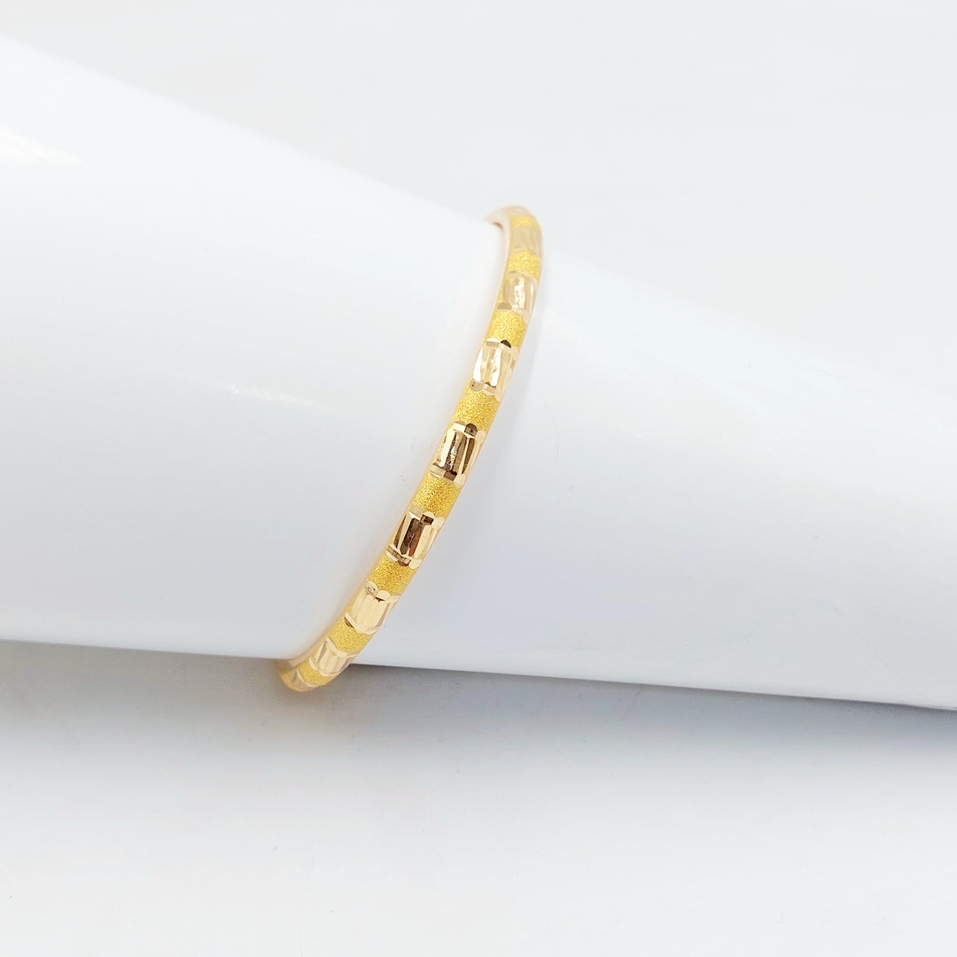 21K سحبة نقش-مجوهرات الشيخ سعيد-Saeed Jewelry 