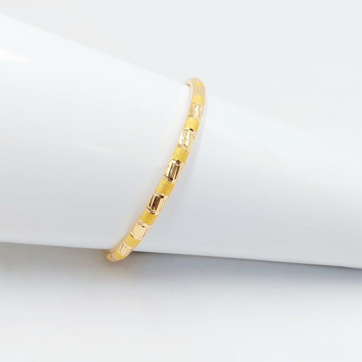 21K سحبة نقش-مجوهرات الشيخ سعيد-Saeed Jewelry 