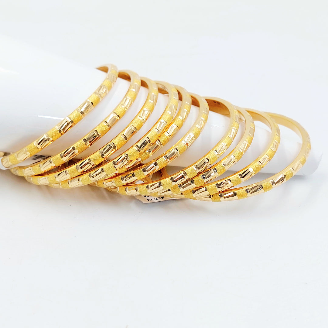 21K سحبة نقش-مجوهرات الشيخ سعيد-Saeed Jewelry 